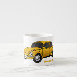 Taza De Espresso Personalizado de coche clásico