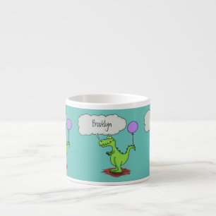 Taza De Espresso Personalizado de dragón divertido y suave que resp