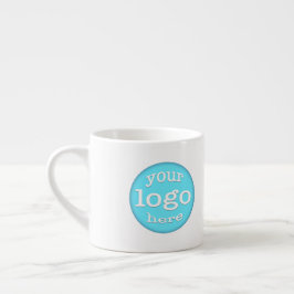 Taza De Espresso Personalizado Empresa de negocios Barista Cafe Log