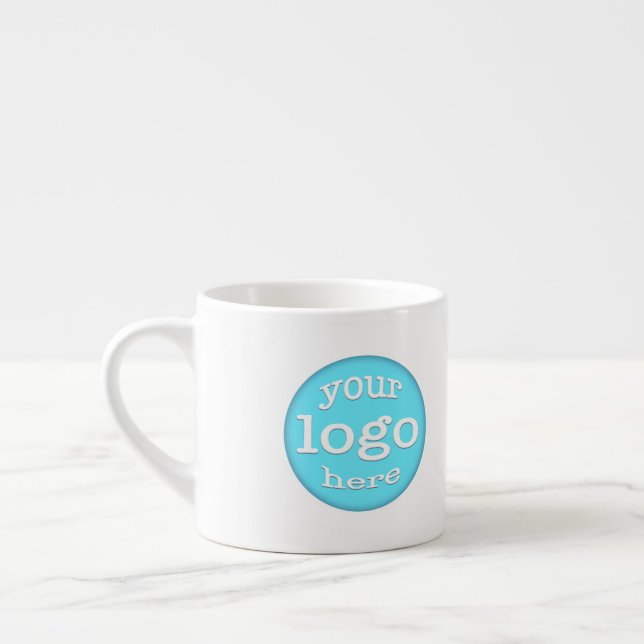 Taza De Espresso Personalizado Empresa de negocios Barista Cafe Log (Izquierda)