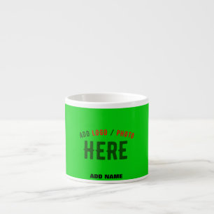TAZA DE ESPRESSO PERSONALIZADO ESTILO MODERNO LIME VERIFICADO VERIF