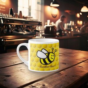 Taza De Espresso Personalizado Honeybee
