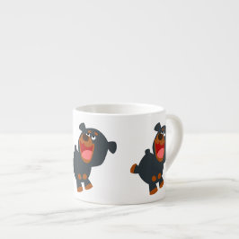 Taza De Espresso Personalizado infantil lindo Rottweiler