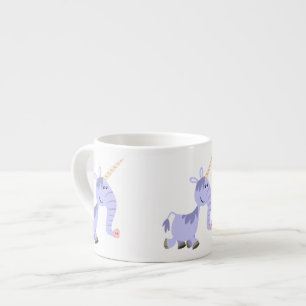 Taza De Espresso Personalizado inusual Unicorn Espresso Mug
