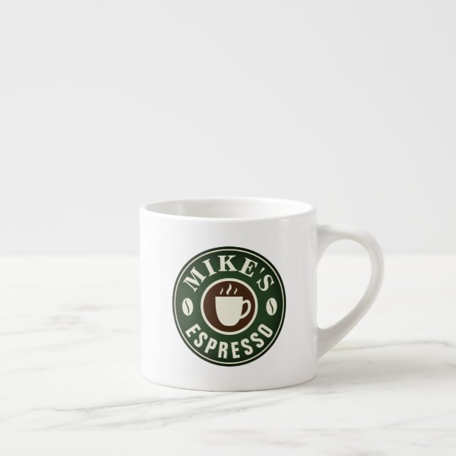 Taza De Espresso Personalizado personalizado pequeño espresso vinta (Derecha)