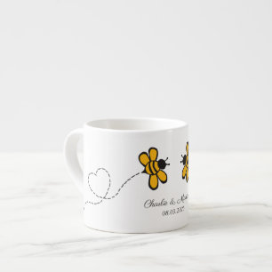 Taza De Espresso Personalizado Texto Ama