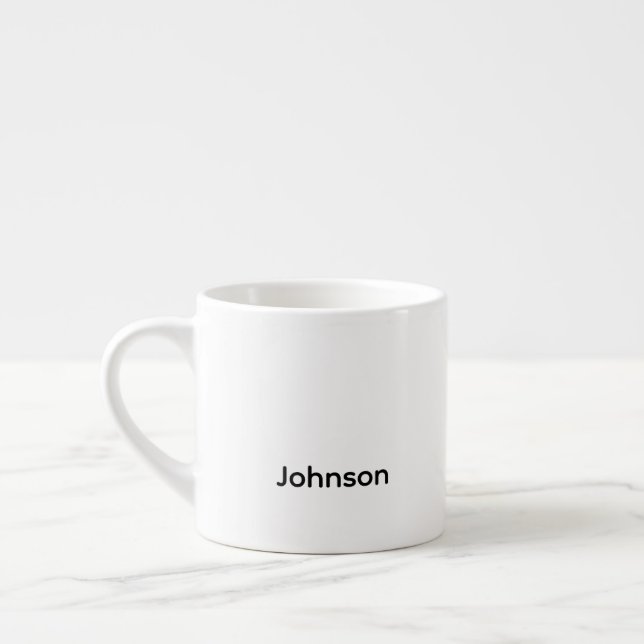 Taza De Espresso Personalizar nombre (Izquierda)