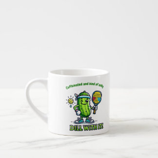Taza De Espresso Pickleball Funny Coffee Mug Drinkware Kitchen