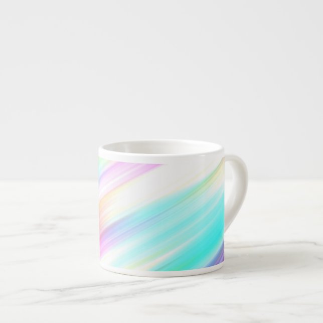 Taza De Espresso Pincel arco iris sacude Guay (Derecha)