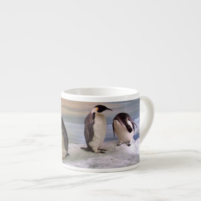 Taza De Espresso Pingüinos de rey (Derecha)
