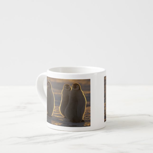 Taza De Espresso Pingüinos Emperadores (Izquierda)