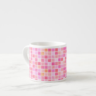 Taza De Espresso Pink Tiles Espresso Cup