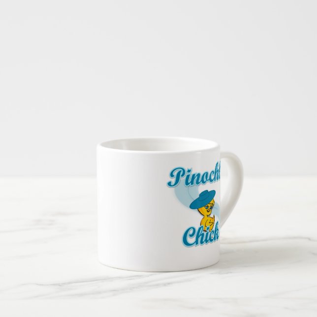 Taza De Espresso Pinochle Chick (Derecha)