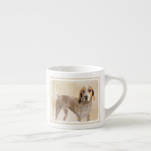 Taza De Espresso Pintura de concha inglesa estadounidense - Arte de