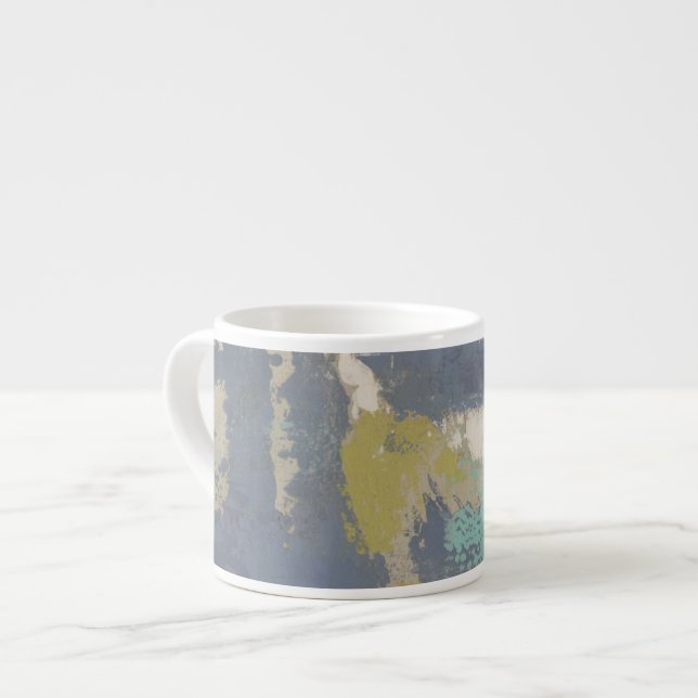 Taza De Espresso Pintura moderna de libre expresión (Izquierda)