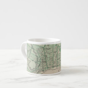 Taza De Espresso Plan de la ciudad de nueva Albany, Floyd Co,