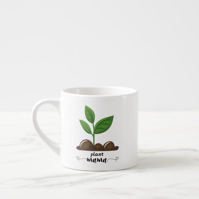 TAZA DE ESPRESSO PLANT MAMA (Izquierda)