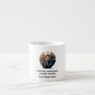 Taza De Espresso plantilla de fotografía de Navidades modernos pers