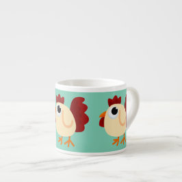 Taza De Espresso Pollo poco