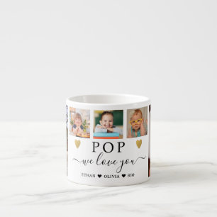 Taza De Espresso POP te queremos nietos 5 Collage de fotos