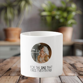 Taza De Espresso Por el papá que arregla todo"