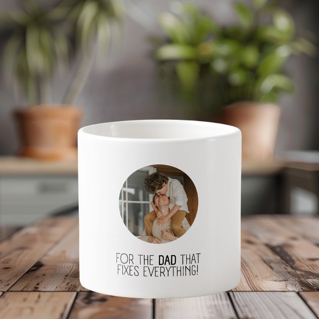 Taza De Espresso Por el papá que arregla todo" (Subido por el creador)