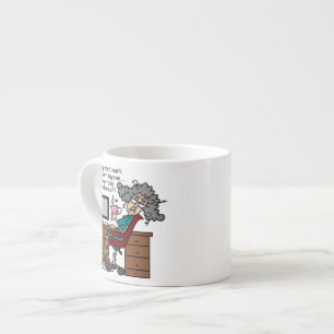 Taza De Espresso Porqué humor del trabajo duro de la ocasión