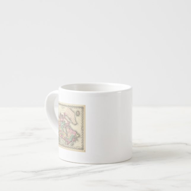 Taza De Espresso Posesiones británicas, rusas y danesas (Izquierda)