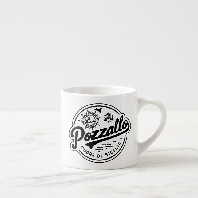 Taza De Espresso Pozzallo Cuore di Sicilia (Subido por el creador)