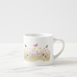 Taza de Espresso Pradera de Verano