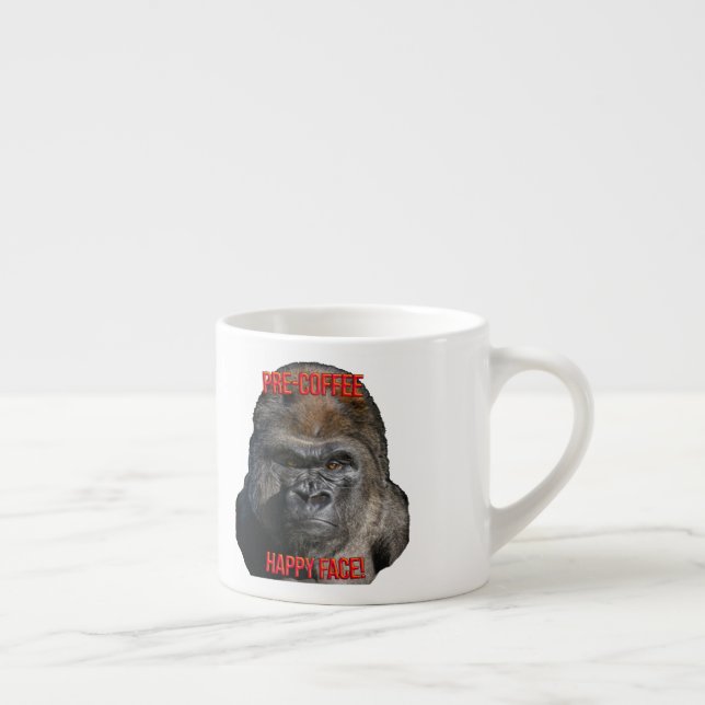 Taza De Espresso Pre-Coffee Happy Face! (Derecha)