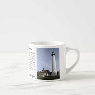 Taza De Espresso Presque Isle Lighthouse historia espresso mug