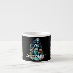 Taza De Espresso Pretende que soy una sirena muerta Thunder_Cove