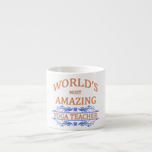 Taza De Espresso Profesor de la yoga