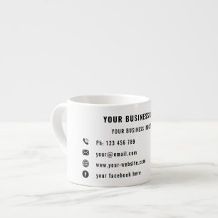 Taza de Espresso Promocional para tu Negocio de Ma