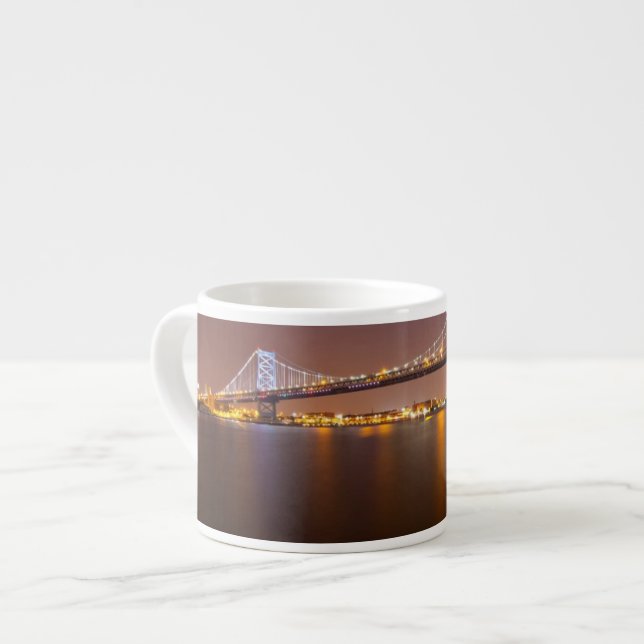 Taza De Espresso Puente de Ben Franklin (Izquierda)
