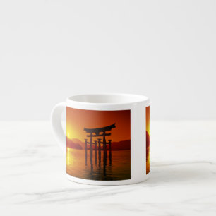 Taza De Espresso Puerta O-Torii, santuario Itsukushima, Miyajima,