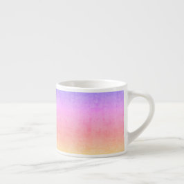 Taza De Espresso puesta de sol suave