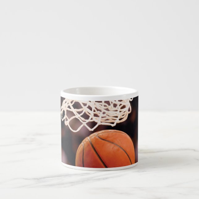 Taza De Espresso Puntuación del baloncesto (Frente)