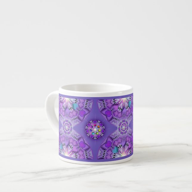 Taza De Espresso Púrpura W2 (Izquierda)