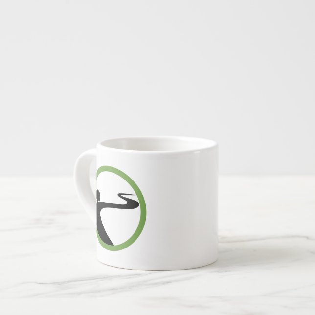 Taza De Espresso Quadratos 4Ruta de la Copa Espresso - LH (Izquierda)