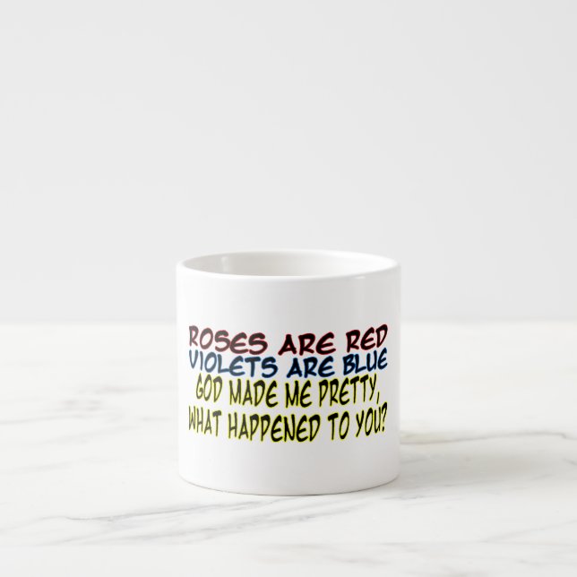 Taza De Espresso Qué le sucedió (Frente)