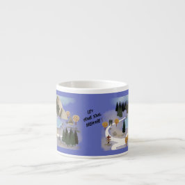 Taza De Espresso Que tu alma respire la copa de espresso