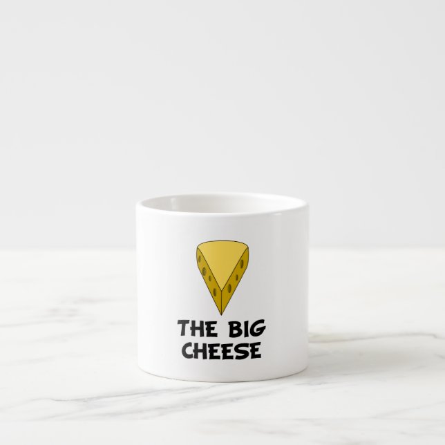Taza De Espresso Queso grande (Frente)