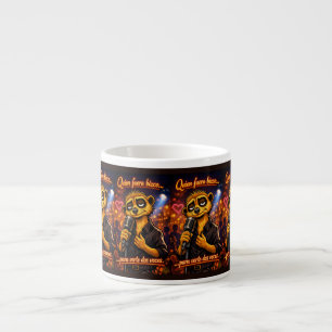 Taza De Espresso Quien Fuera Bizca Para Verte Dos Veces Funny Latin