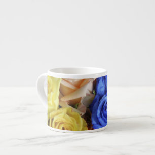 Taza De Espresso Ramos de rosas frescas surtidos
