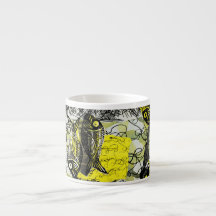 Rasguño del garabato de los pescados