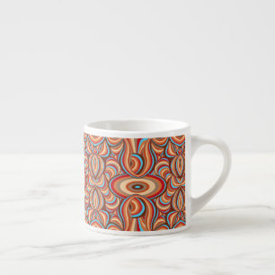 Taza De Espresso Raw Swirls