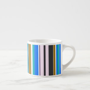 Taza De Espresso Rayas Modernas de Moda