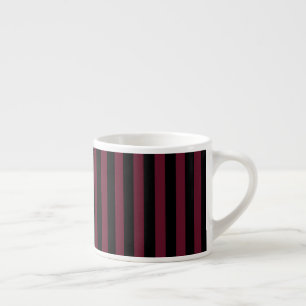 Taza De Espresso Rayas negras